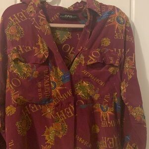 Vintage Silk blouse Ellen Tracy late 80s